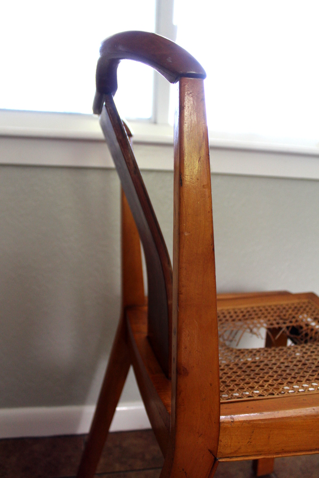 Broken Chair Bent Wood