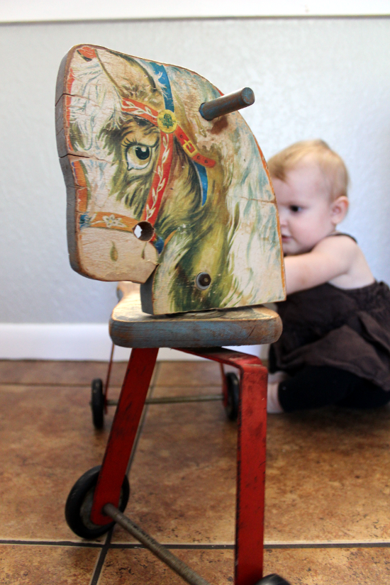 Vintage Play Horse