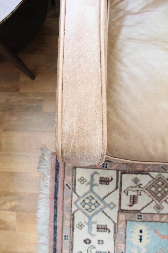 How To Remove Cat Scratches From Aniline Leather Turning It Home